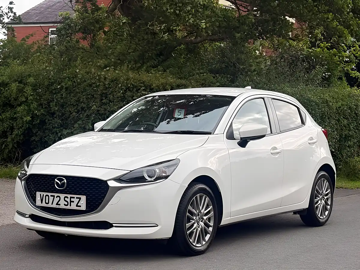 Used 2022 Mazda Mazda2 Sport White - Interior and Exterior details 3