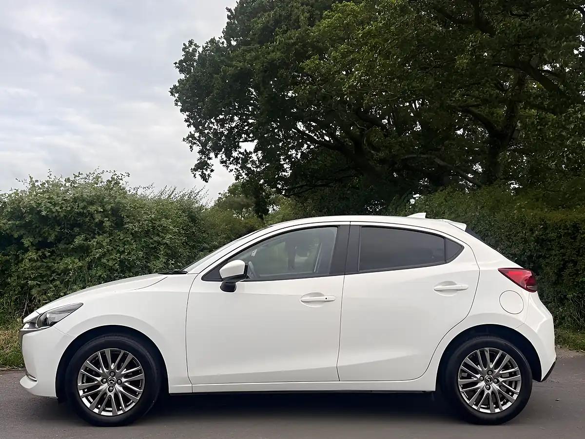 Used 2022 Mazda Mazda2 Sport White - Interior and Exterior details 4