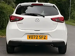 Used 2022 Mazda Mazda2 Sport White - Interior and Exterior details 7