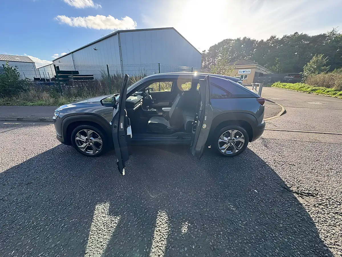 Used 2022 Mazda MX-30 Se-L Lux Grey - Interior and Exterior details 6