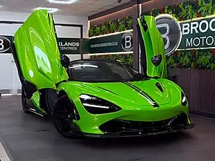 Used 2022 Mclaren 720S 3X Mclaren Services & Mclaren Warranty Green - Interior and Exterior details 3