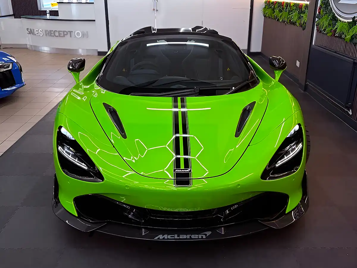 Used 2022 Mclaren 720S 3X Mclaren Services & Mclaren Warranty Green - Interior and Exterior details 5