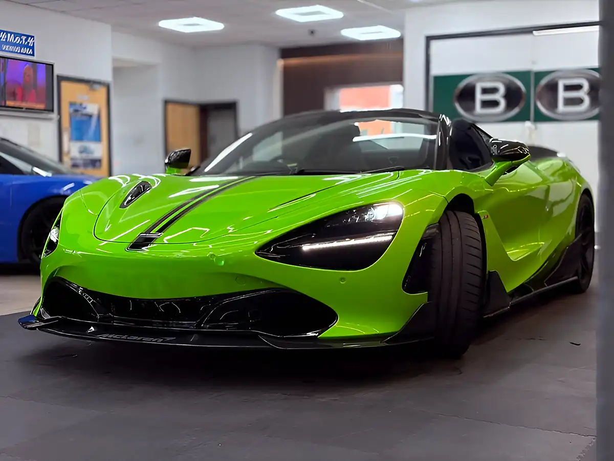 Used 2022 Mclaren 720S 3X Mclaren Services & Mclaren Warranty Green - Interior and Exterior details 6