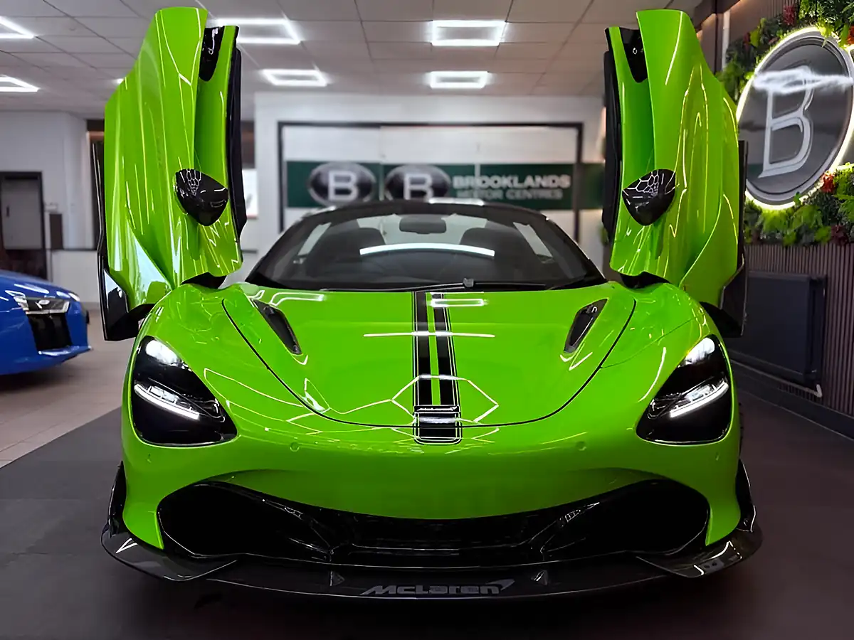 Used 2022 Mclaren 720S Green - Interior and Exterior details 4
