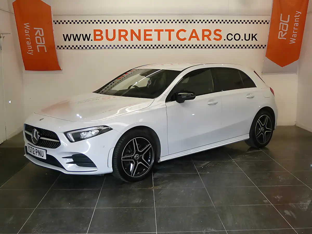 Used 2022 Mercedes 250 AMG Line Executive White - Front View