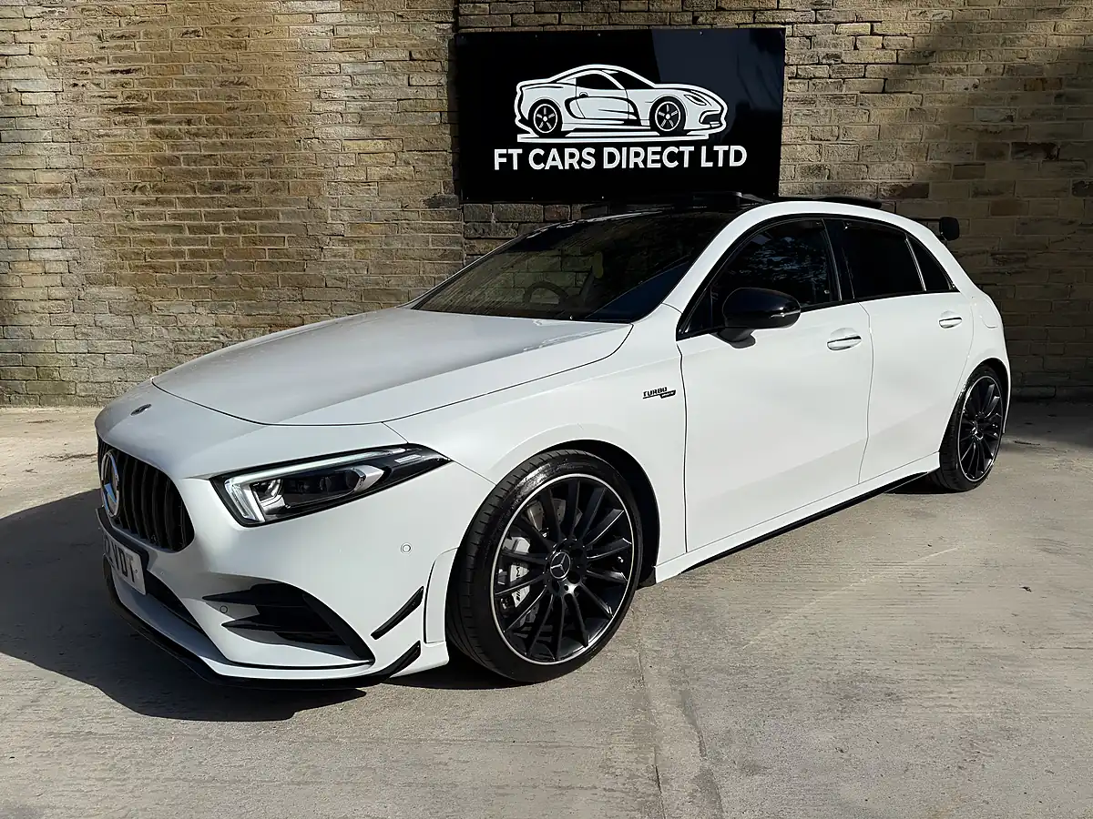 Used 2022 Mercedes A35 AMG Edition (premium Plus) White - Interior and Exterior details 10