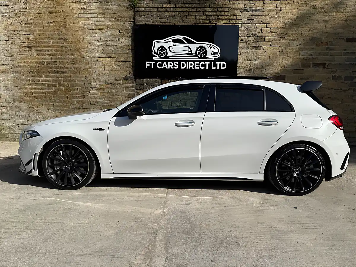 Used 2022 Mercedes A35 AMG Edition (premium Plus) White - Interior and Exterior details 12