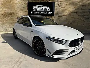 Used 2022 Mercedes A35 AMG Edition (premium Plus) White - Interior and Exterior details 2