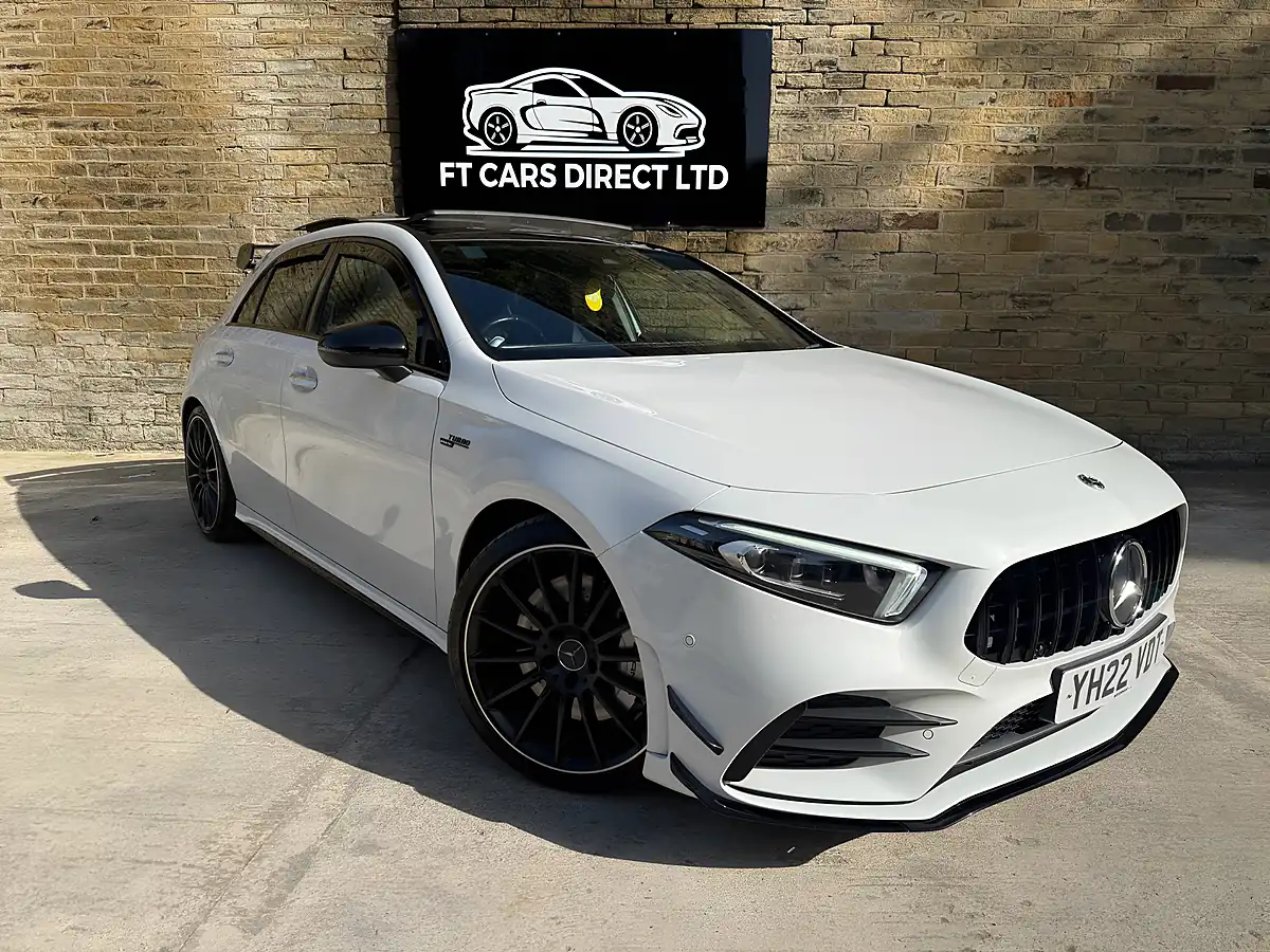 Used 2022 Mercedes A35 AMG Edition (premium Plus) White - Interior and Exterior details 2