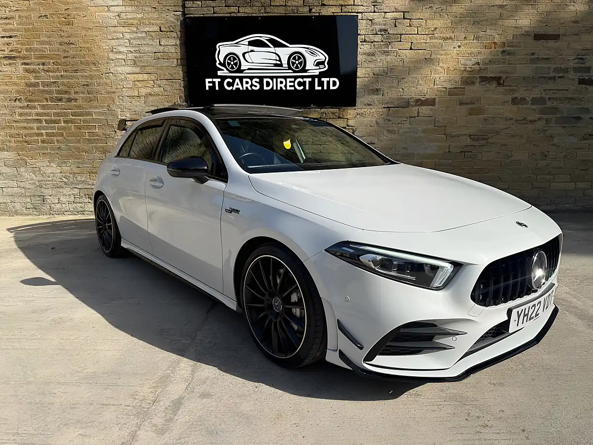 Used 2022 Mercedes A35 AMG Edition (premium Plus) White - Interior and Exterior details 4