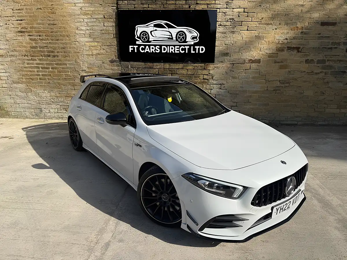 Used 2022 Mercedes A35 AMG Edition (premium Plus) White - Interior and Exterior details 5
