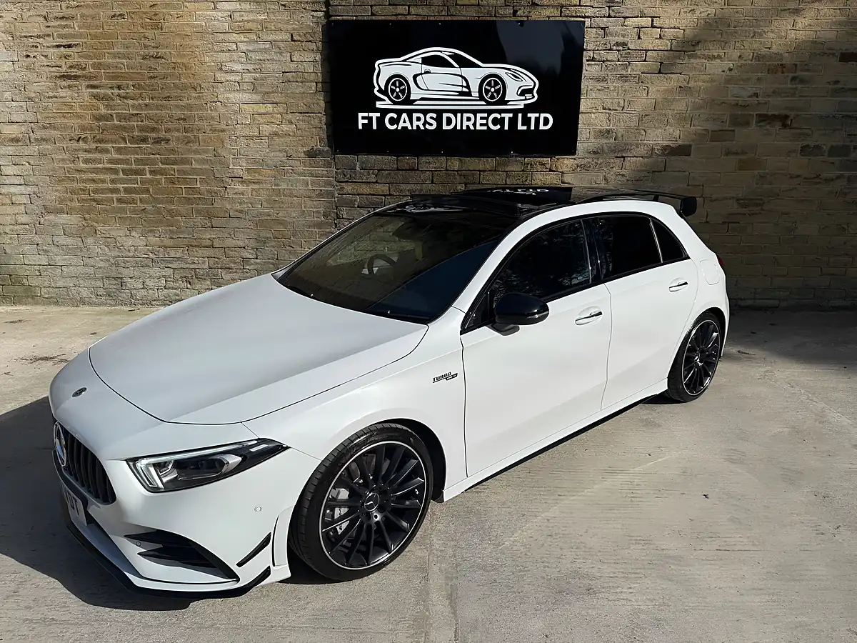 Used 2022 Mercedes A35 AMG Edition (premium Plus) White - Interior and Exterior details 7