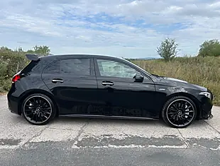 Used 2022 Mercedes-Benz a Class AMG Edition Premium Plus Cosmos Black - Interior and Exterior details 2