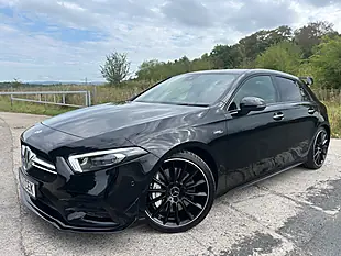 Used 2022 Mercedes-Benz a Class AMG Edition Premium Plus Cosmos Black - Interior and Exterior details 4