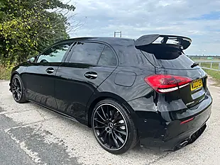Used 2022 Mercedes-Benz a Class AMG Edition Premium Plus Cosmos Black - Interior and Exterior details 6