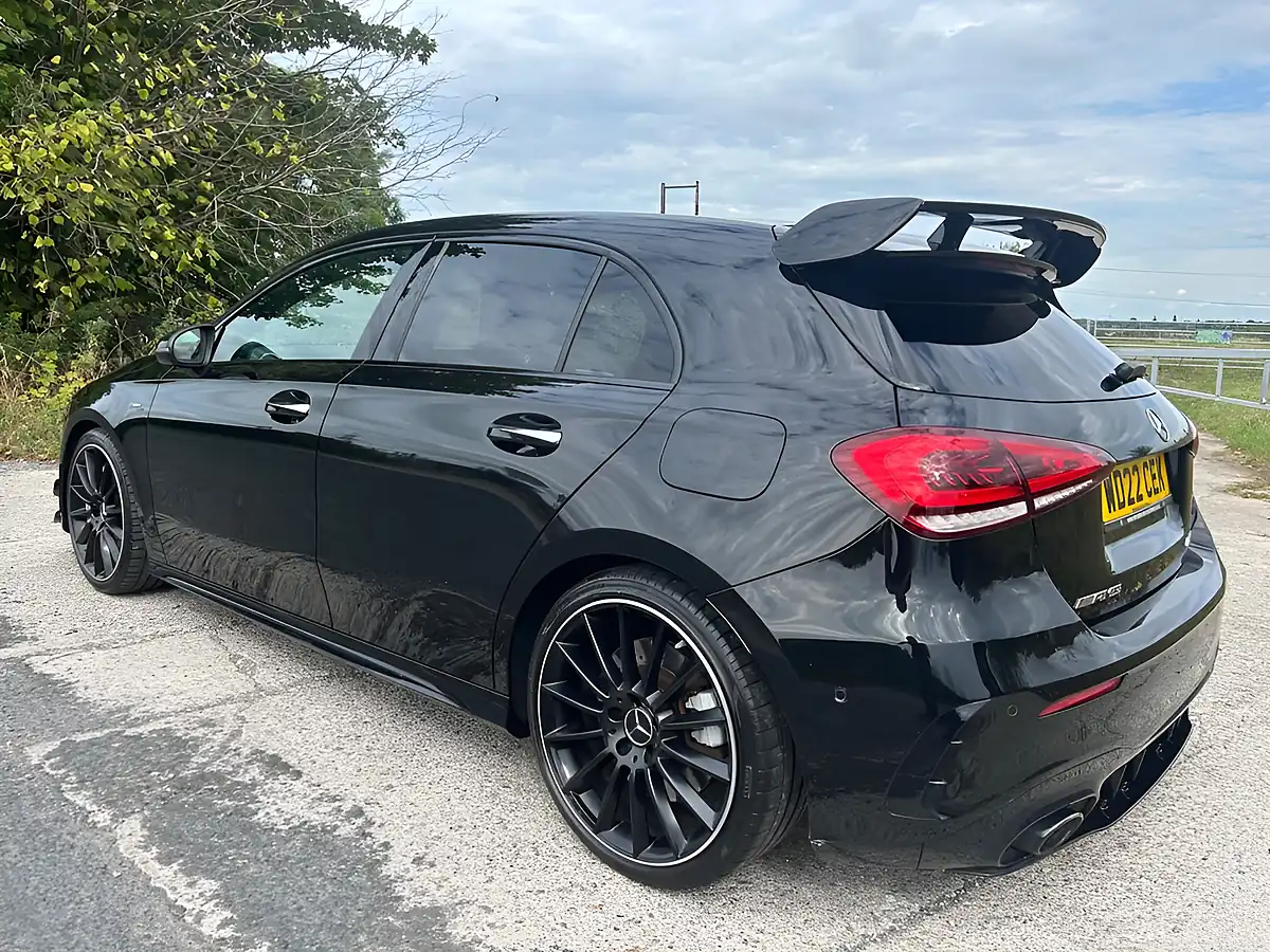Used 2022 Mercedes-Benz a Class AMG Edition Premium Plus Cosmos Black - Interior and Exterior details 6