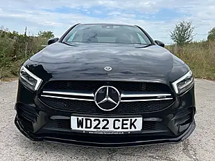 Used 2022 Mercedes-Benz a Class AMG Edition Premium Plus Cosmos Black - Interior and Exterior details 7