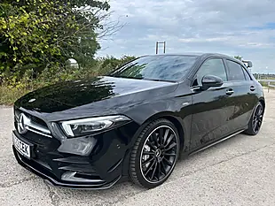 Used 2022 Mercedes-Benz a Class AMG Edition Premium Plus Cosmos Black - Interior and Exterior details 8