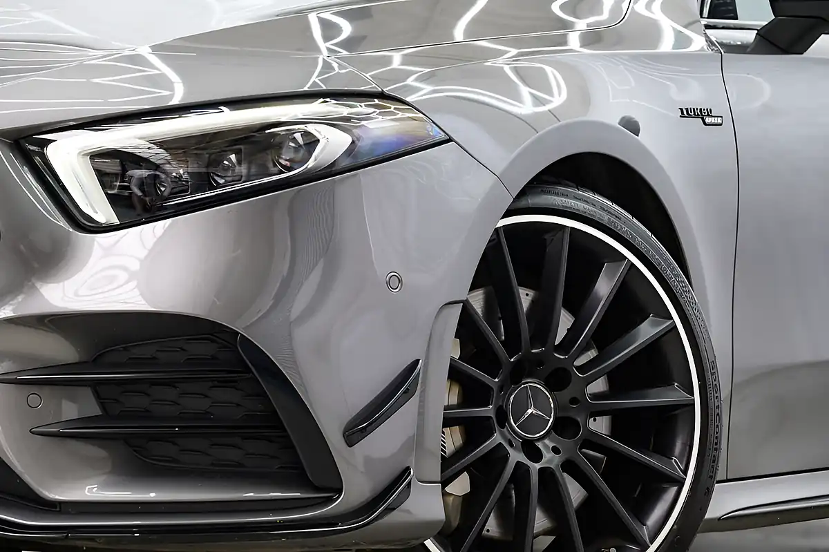 Used 2022 Mercedes-Benz a-Class AMG Edition (premium Plus) Grey - Interior and Exterior details 10