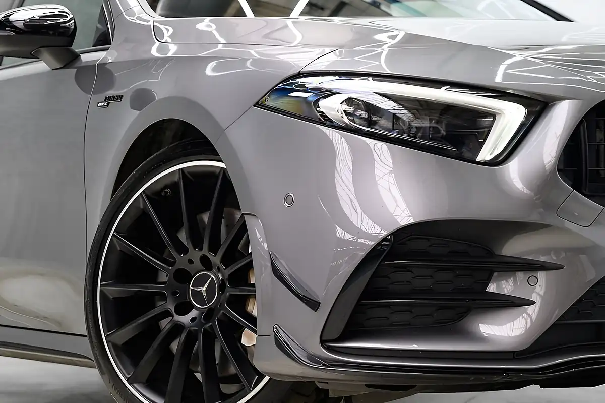 Used 2022 Mercedes-Benz a-Class AMG Edition (premium Plus) Grey - Interior and Exterior details 2