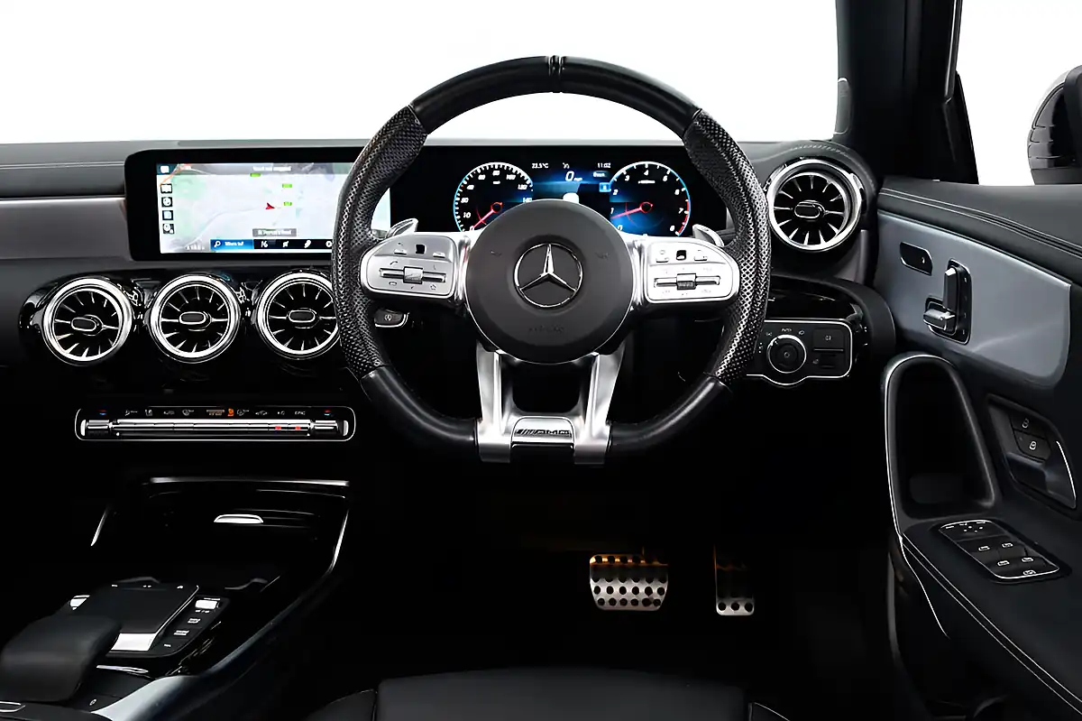 Used 2022 Mercedes-Benz a-Class AMG Edition (premium Plus) Grey - Interior and Exterior details 3