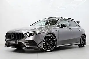 Used 2022 Mercedes-Benz a-Class AMG Edition (premium Plus) Grey - Interior and Exterior details 5