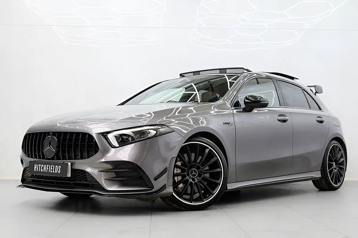 Used 2022 Mercedes-Benz a-Class AMG Edition (premium Plus) Grey - Interior and Exterior details 5