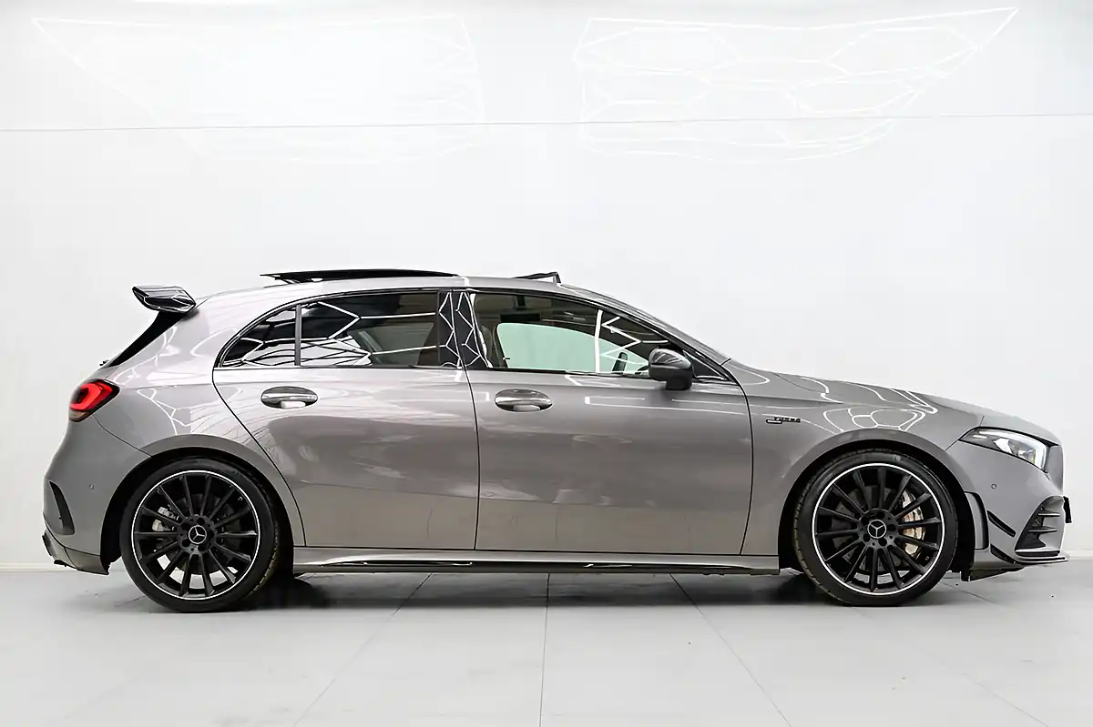 Used 2022 Mercedes-Benz a-Class AMG Edition (premium Plus) Grey - Interior and Exterior details 6
