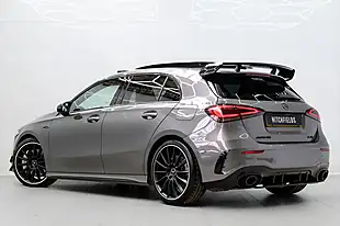 Used 2022 Mercedes-Benz a-Class AMG Edition (premium Plus) Grey - Interior and Exterior details 9