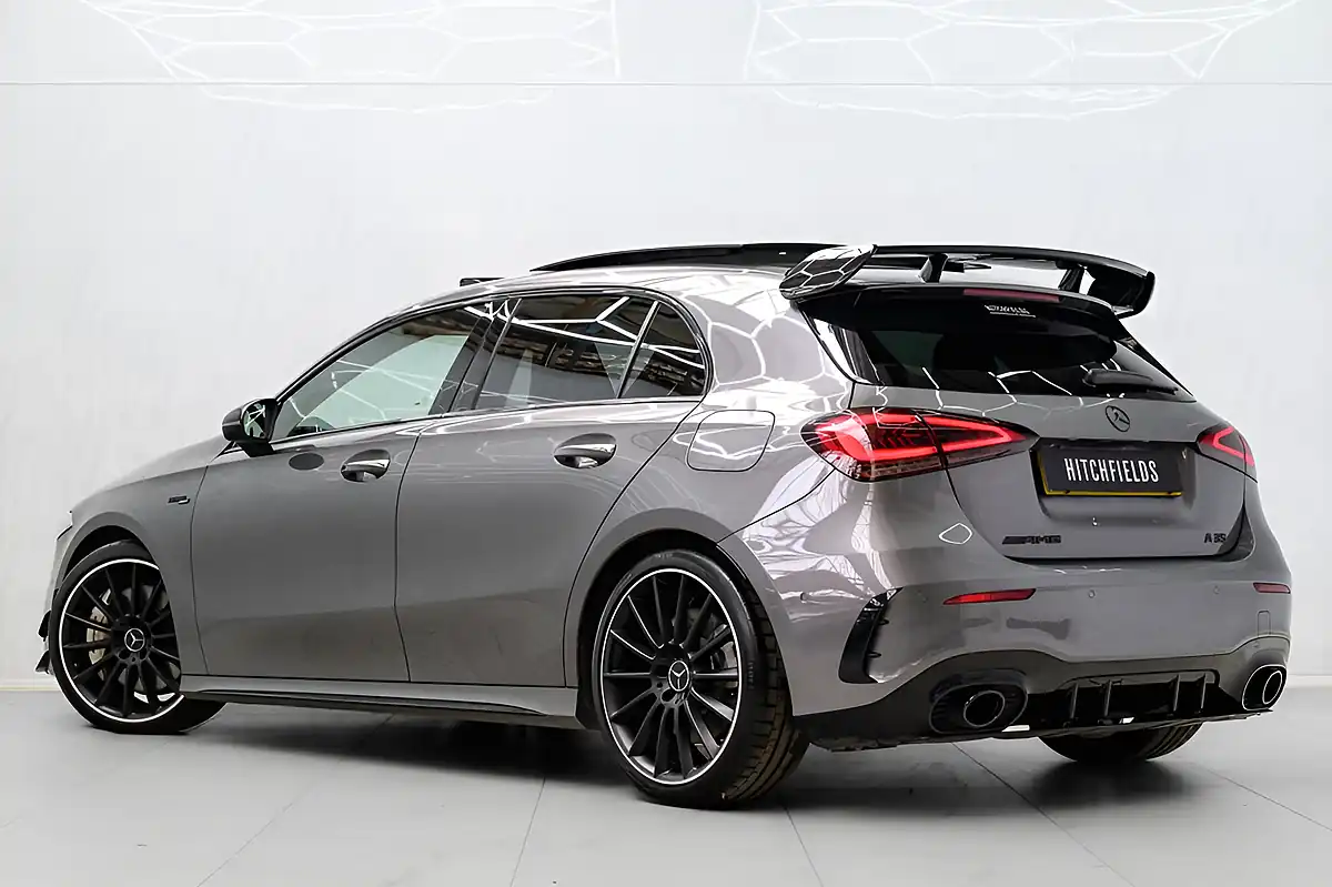 Used 2022 Mercedes-Benz a-Class AMG Edition (premium Plus) Grey - Interior and Exterior details 9