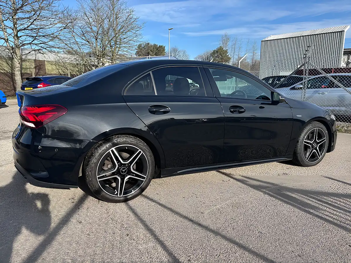 Used 2022 Mercedes-Benz a-Class AMG Line Edition (executive) Black - Interior and Exterior details 10
