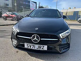 Used 2022 Mercedes-Benz a-Class AMG Line Edition (executive) Black - Interior and Exterior details 13