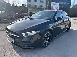 Used 2022 Mercedes-Benz a-Class AMG Line Edition (executive) Black - Interior and Exterior details 14