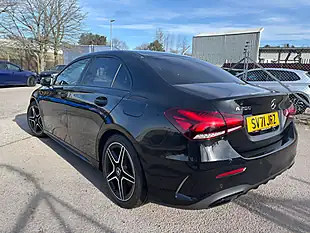 Used 2022 Mercedes-Benz a-Class AMG Line Edition (executive) Black - Interior and Exterior details 5