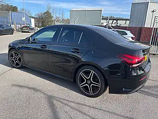 Used 2022 Mercedes-Benz a-Class AMG Line Edition (executive) Black - Interior and Exterior details 7