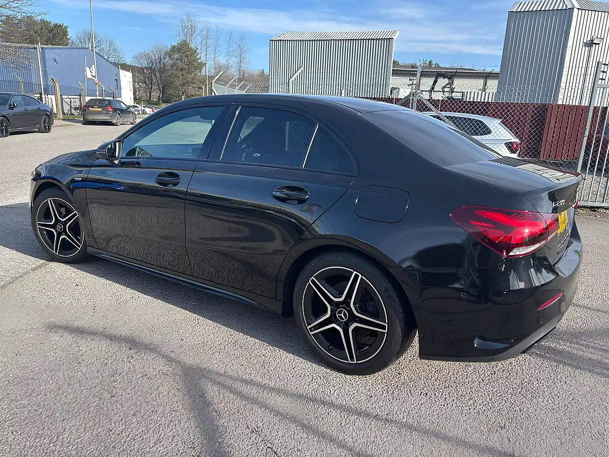 Used 2022 Mercedes-Benz a-Class AMG Line Edition (executive) Black - Interior and Exterior details 7