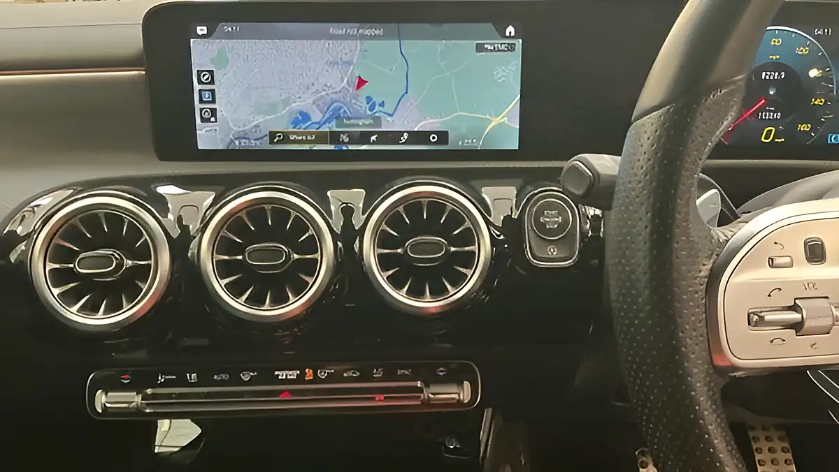 Used 2022 Mercedes-Benz a Class AMG Line Edition (executive) Black - Interior and Exterior details 3