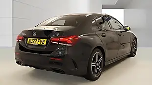 Used 2022 Mercedes-Benz a Class AMG Line Edition (executive) Black - Interior and Exterior details 4