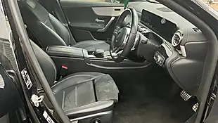Used 2022 Mercedes-Benz a Class AMG Line Edition (executive) Black - Interior and Exterior details 7
