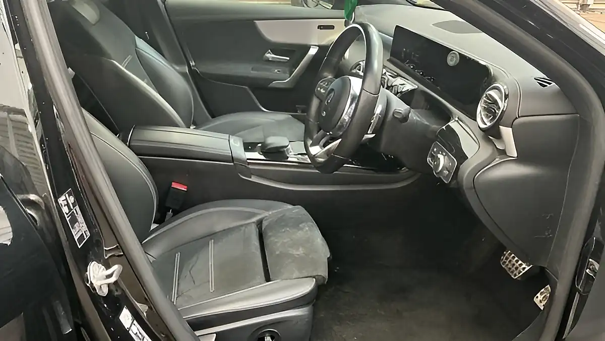 Used 2022 Mercedes-Benz a Class AMG Line Edition (executive) Black - Interior and Exterior details 7