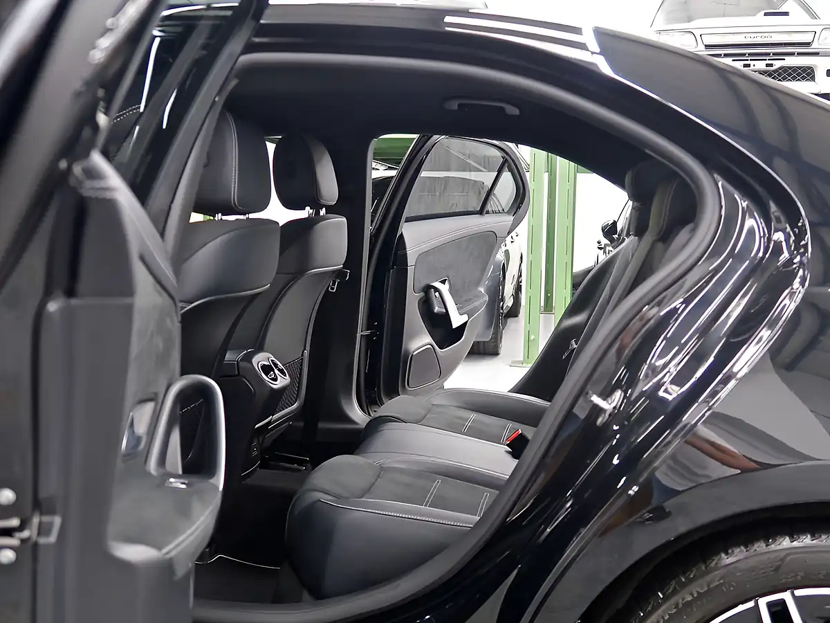 Used 2022 Mercedes-Benz a Class AMG Line Edition (executive) Black - Interior and Exterior details 10