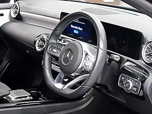 Used 2022 Mercedes-Benz a Class AMG Line Edition (executive) Black - Interior and Exterior details 2