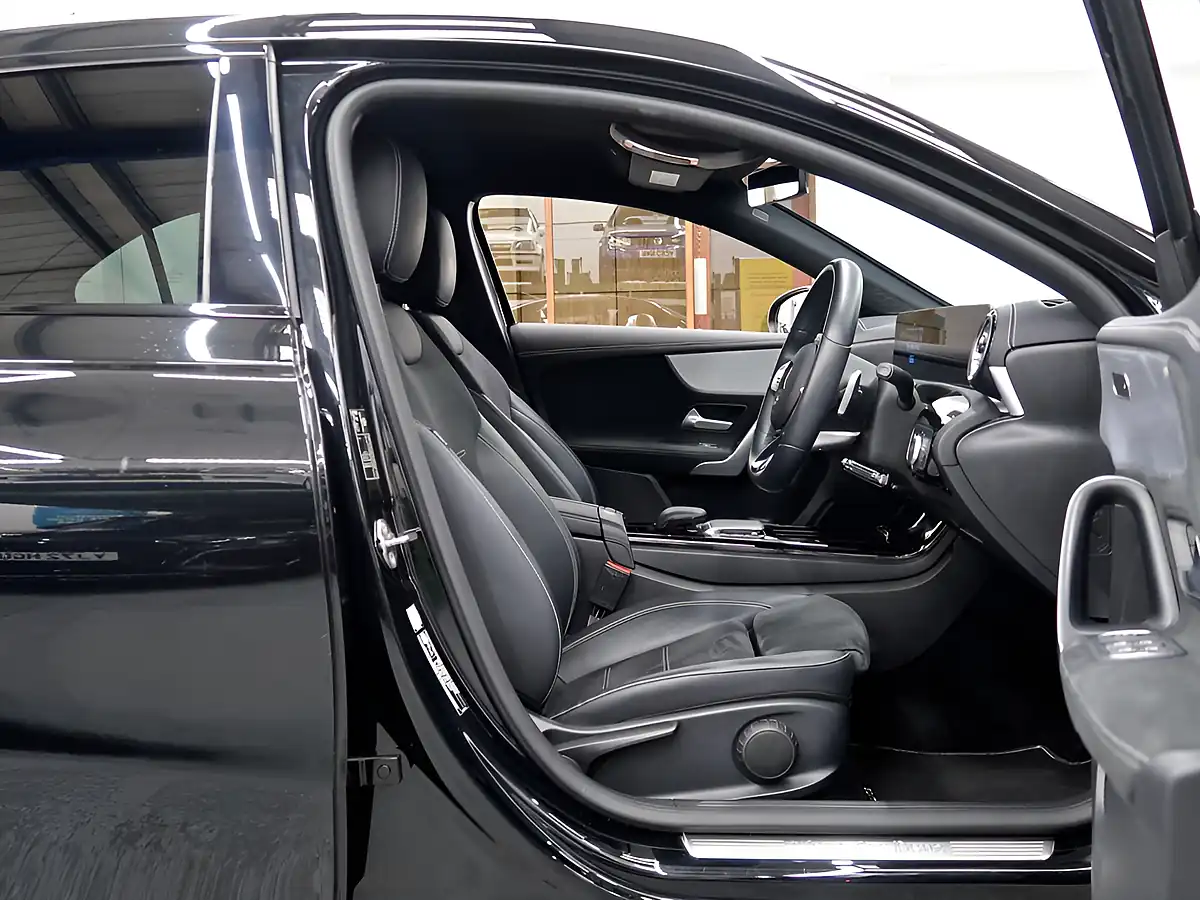 Used 2022 Mercedes-Benz a Class AMG Line Edition (executive) Black - Interior and Exterior details 3