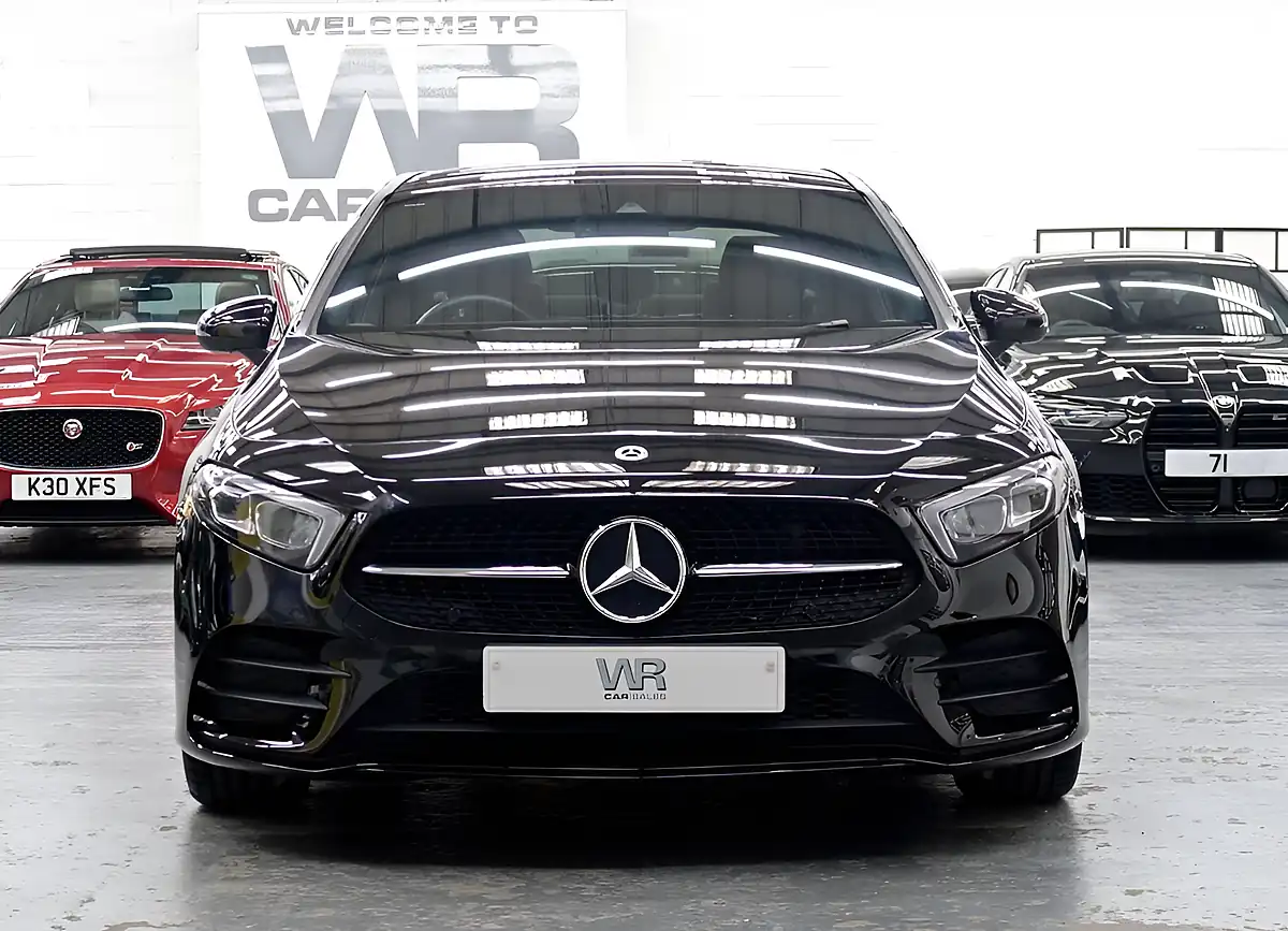 Used 2022 Mercedes-Benz a Class AMG Line Edition (executive) Black - Interior and Exterior details 5