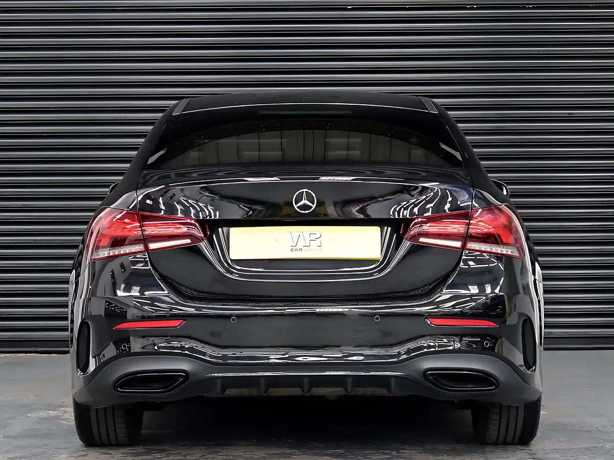 Used 2022 Mercedes-Benz a Class AMG Line Edition (executive) Black - Interior and Exterior details 6