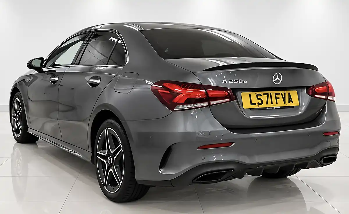 Used 2022 Mercedes-Benz a Class AMG Line Edition Mountain Grey - Interior and Exterior details 2
