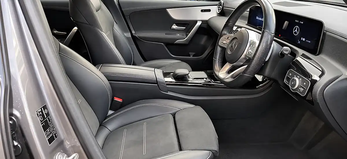 Used 2022 Mercedes-Benz a Class AMG Line Edition Mountain Grey - Interior and Exterior details 7