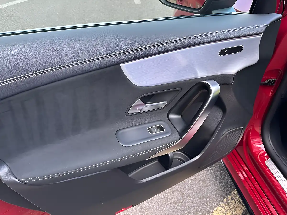 Used 2022 Mercedes-Benz a Class AMG Line Edition Patagonia Red - Interior and Exterior details 11