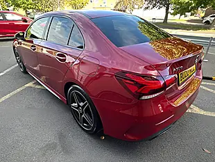 Used 2022 Mercedes-Benz a Class AMG Line Edition Patagonia Red - Interior and Exterior details 5
