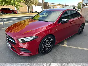 Used 2022 Mercedes-Benz a Class AMG Line Edition Patagonia Red - Interior and Exterior details 6